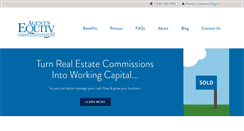Desktop Screenshot of agentsequity.com